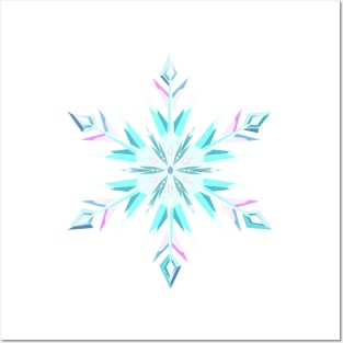 Signature Snowflake II Posters and Art